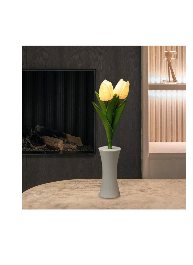 Generic Elegant Tulip Table Lamp - A Touch of Beauty for Every Corner of Your Home T  - Image 3