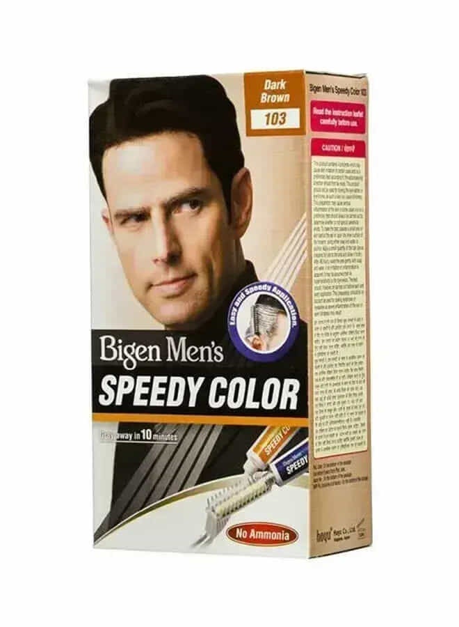 Bigen Men's Speedy Hair Color, 103 Dark Brown