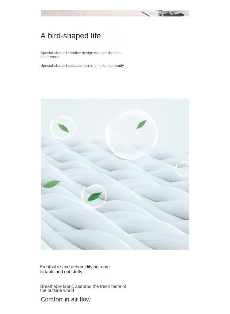 general Irregular Shaped Sofa Cushion Non Slip Sponge Seat Cushion Chenille Sofa Towel - Image 4