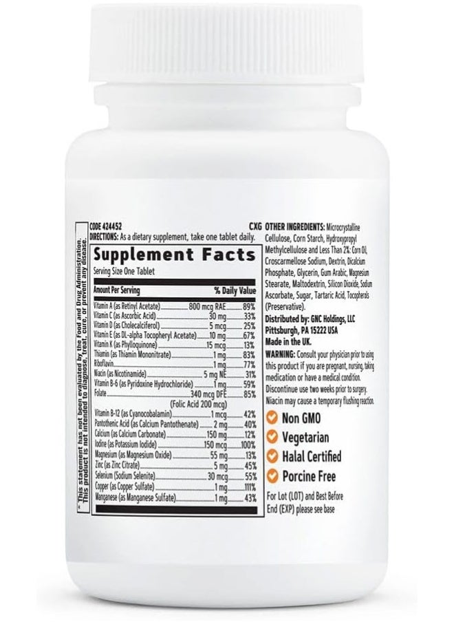 GNC - Select One Daily Multivitamin 30 Tablets - Image 1