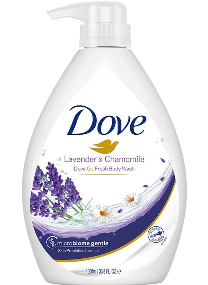 دوف غسول الجسم دوف جو فريش، اللافندر والبابونج، 1 لتر - Image 1