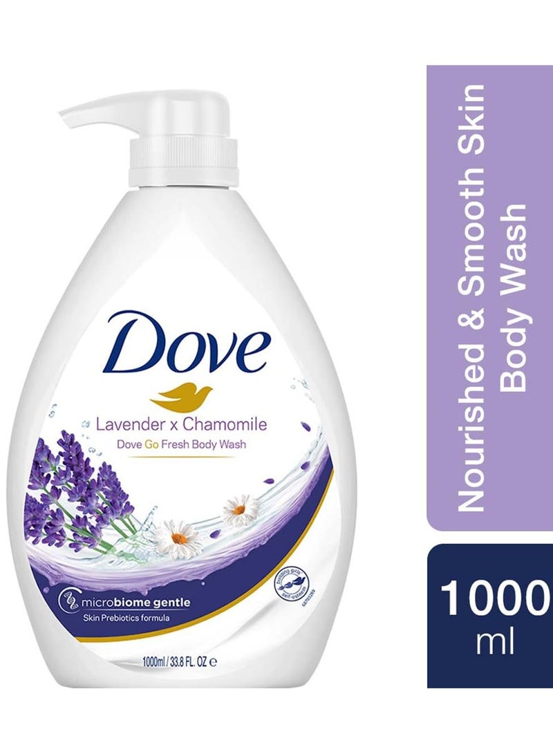 دوف غسول الجسم دوف جو فريش، اللافندر والبابونج، 1 لتر - Image 2