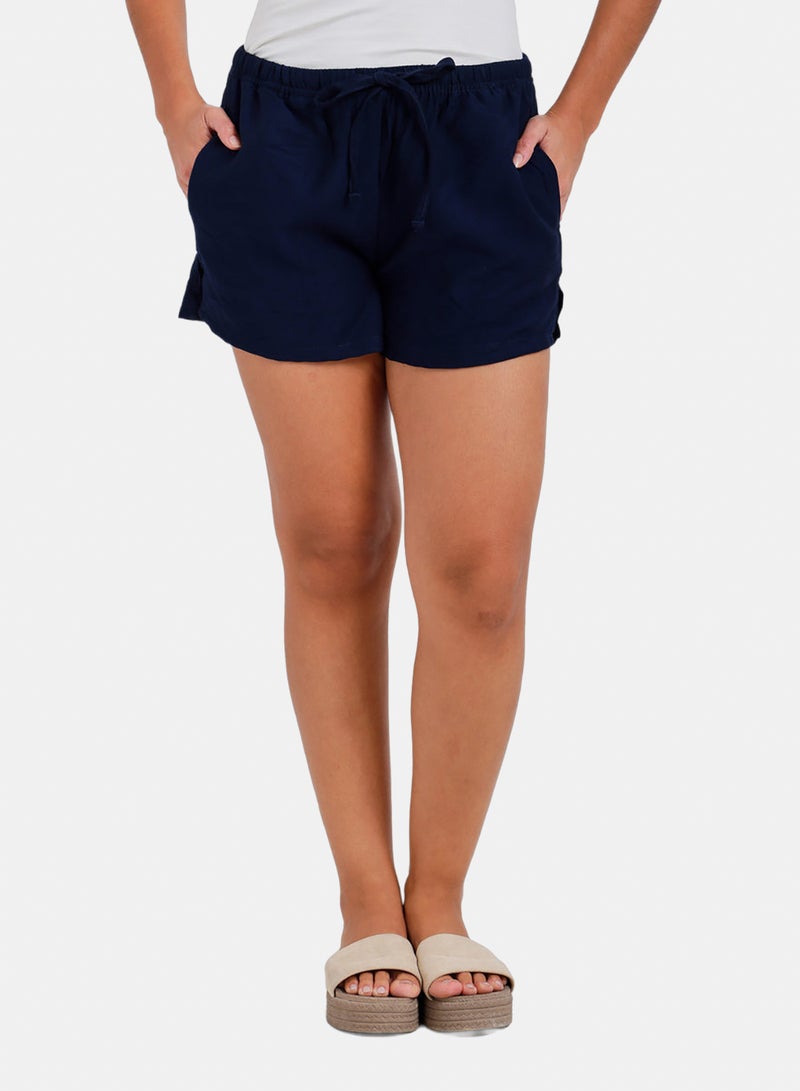 Carina Drawstring Beach Shorts - Image 1