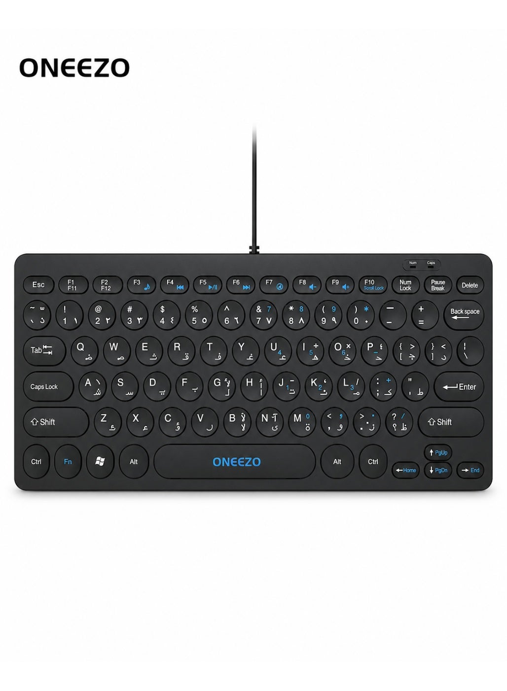 oneezo Oneezo Wired Usb Keyboard Arabic English ZEF4D9F8DEED7FBDB73A7Z