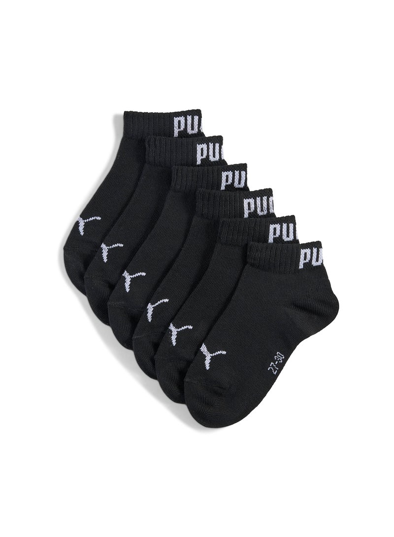 PUMA Youth 3 Pack Plain Quarter Socks  - Image 1