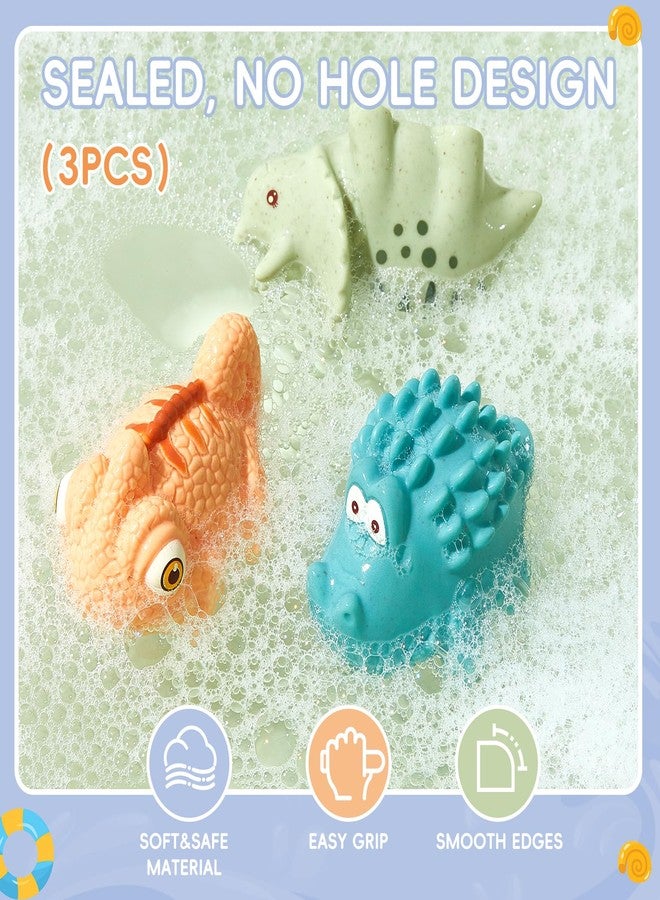 AMCHSURI Baby Bath Toys for Kids Ages 1-3, 14 Pack Mold Free Bath Toys Toddlers 2-4 Bathtub Toys with Floating Boats&Cups and No Hole Bath Toy for Babies 6-12 Months Gifts for Boys & Girls - Image 5