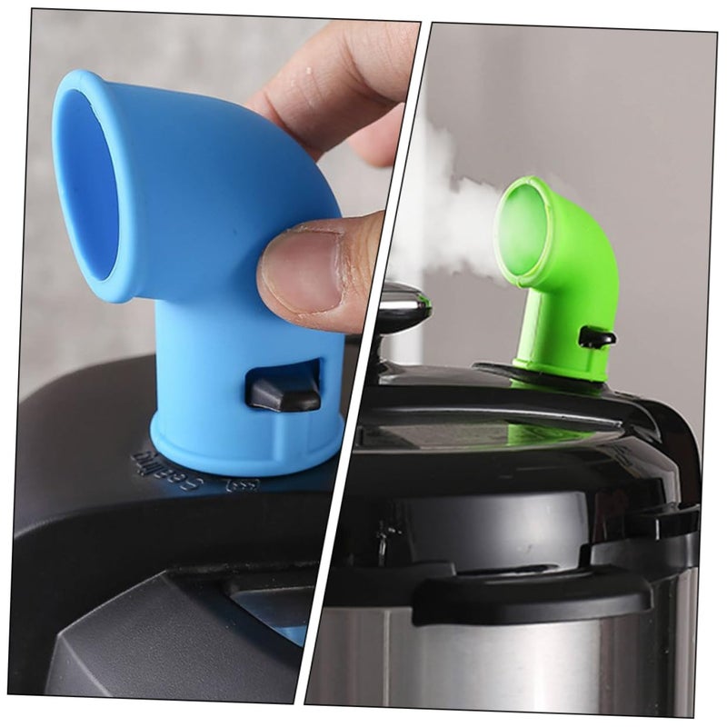 Silicone Steam Cooker Diverter Easy Venting Portable Pressure Cooker Set - Image 4