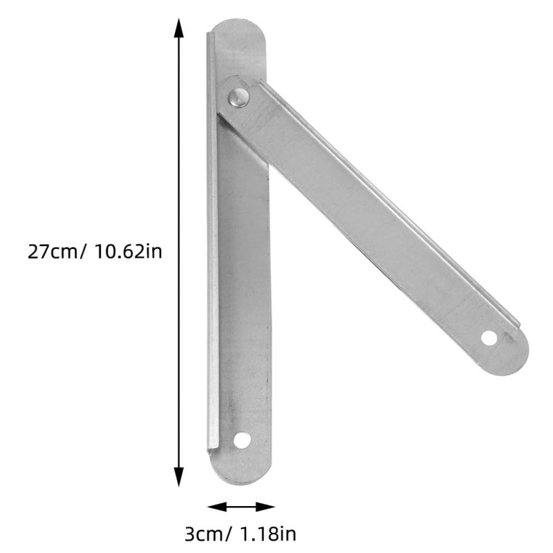 Aluminum Alloy Ladder Tie Rod Replacement Kit Lightweight Sturdy for Attic Step Ladders - Image 3
