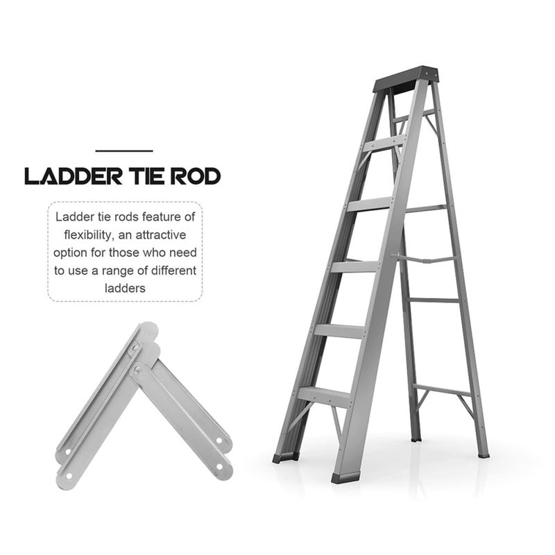 Aluminum Alloy Ladder Tie Rod Replacement Kit Lightweight Sturdy for Attic Step Ladders - Image 4