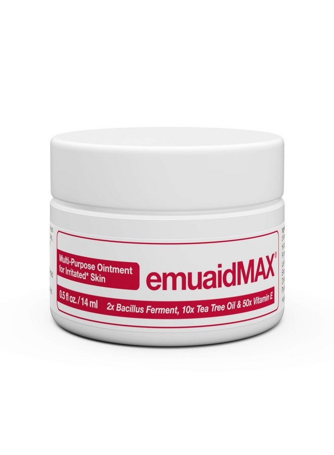 emuaid EMUAIDMAX Ointment for Itchy Skin, Maximum Strength Treatment for Athlete's Foot, Psoriasis, Jock Itch, Rash, Eczema, Cold Sores, Blisters, and Yeast Infection, 2oz - Image 1