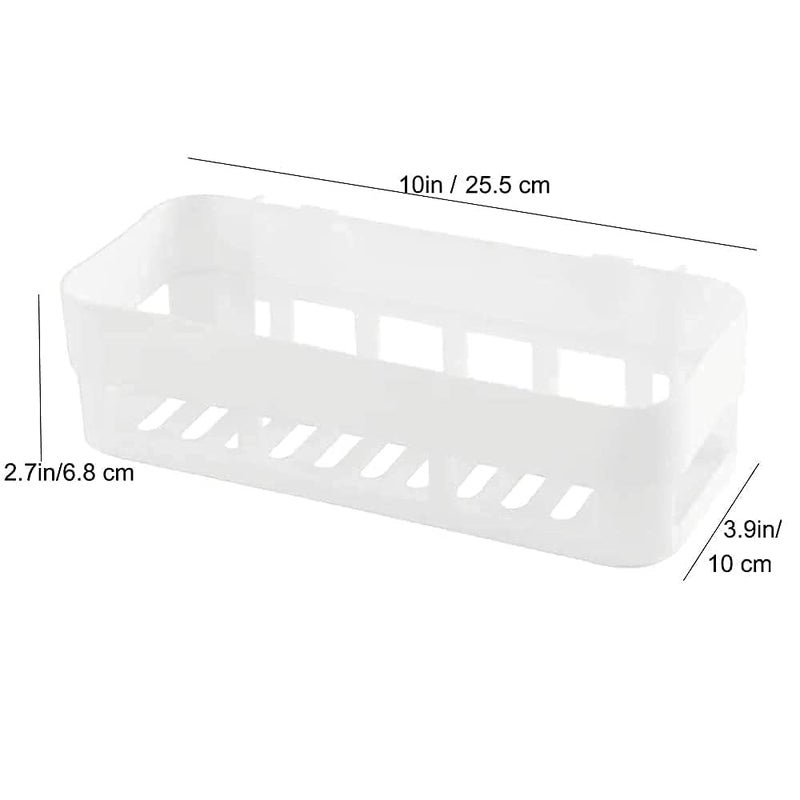 HETARMI ENTERPRISE Hetarmi Plastic Kitchen Bathroom Shelf SelfAdhesive Sticker Hooks Multipurpose Wall Holder Storage Box - Image 3