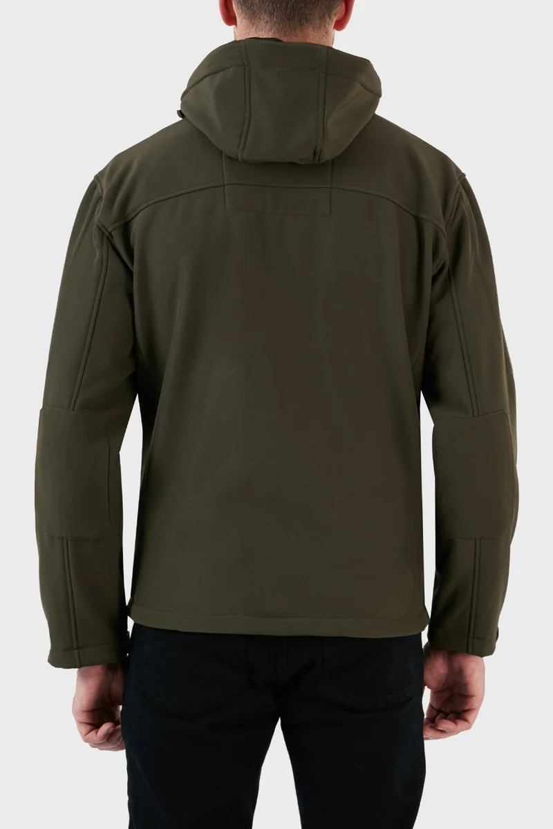 Norway Geographical Wind Resistant Softshell Hooded Outdoor Coat Men's Coat Tunar