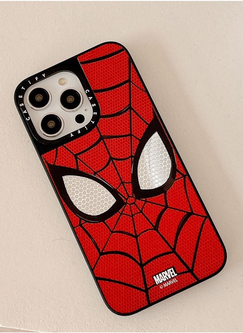 Magnetic Suction Phone Case for iPhone 14 Pro Spider Man Cover