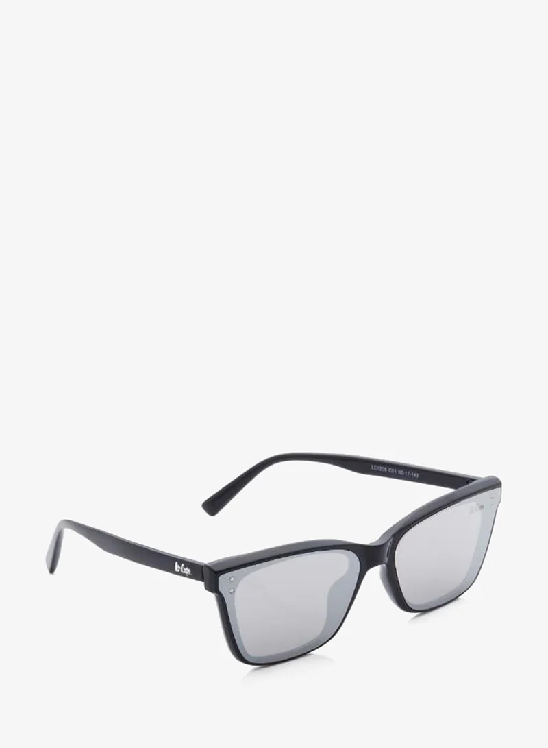 Lee Cooper  Women's Pc Sunglasses Black Frame Silver Mirror Mirror Lens 62mm  - LC1208C01 for Women | Best Price UAE