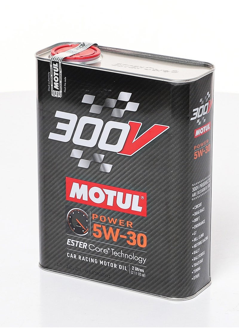 موتول 300ڤ كومبتيشن 5W-30 - زيت محرك سباق السيارات - زيت صناعي 100% (10x2 لتر) - مستورد من أوروبا  - Image 2