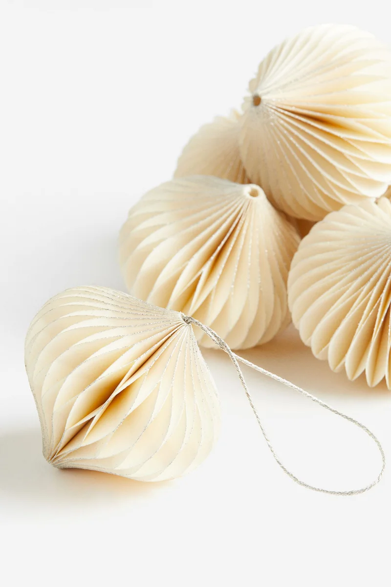 H&M 6-pack Christmas decorations