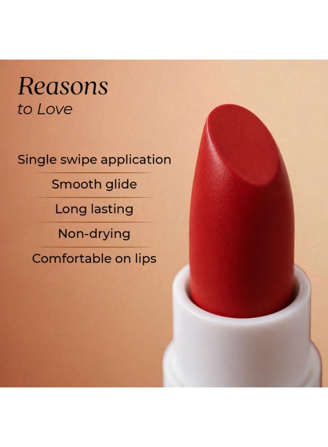 Just Herbs Herb Enriched Lipstick Kit | 8 Creamy Matte Shades | Travel Friendly & Richly Pigmented | Infused with Ashwagandha, Brahmi & Castor Oil - Image 4