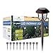 EXCMARK ExcMark 10 Pack Solar Lights Outdoor Decorative, Solar Pathway Lights Outdoor, Solar Powered Garden Yard Lights for  - Image 2