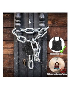 Excefore Padlock with Key [2 Pack] [3 Keys] Key Padlock Weatherproof Outdoor Waterproof Lock 30mm Heavy Duty Padlocks Anti-Cut  - Image 2
