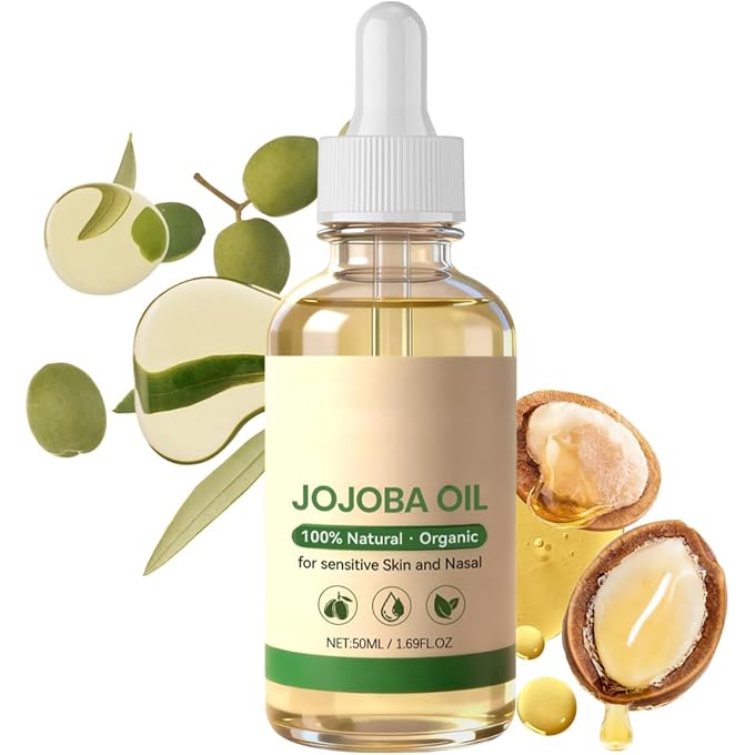 YOOJ Multi-use Jojoba Beauty Oil, 100% Pure Cold Pressed Jojoba Oil, Balances Oil Secretion, Deep Moisturizes, Non-Comedogenic Gentle Formula for Hair, Body, Nourish Skin - Image 1