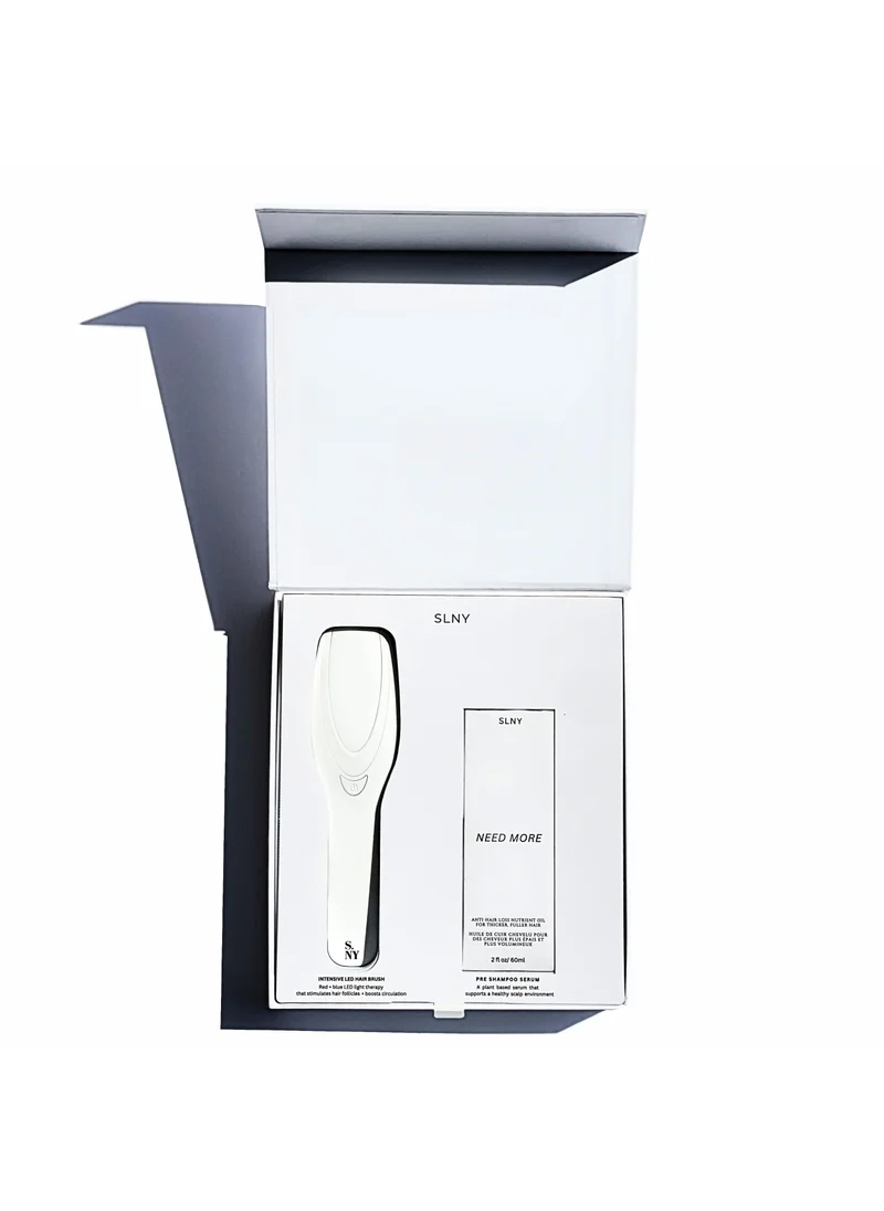 Solaris Laboratories NY The Hair Boost + Kit 1 Need More Serum + 1 LED Light Therapy Comb