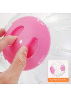 POPETPOP POPETPOP Hamster Running Ball, Exercise Ball Small Animal Exercise Wheel Hamster Exercise Toys Hamster Rolling Ball Toy Mini Ball Spinner Toys for Gerbils Guinea Pigs Hedgehog  - Image 5