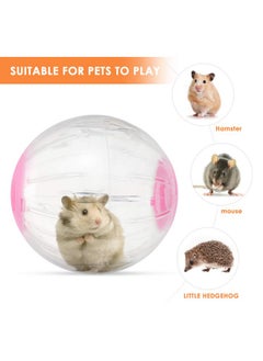 POPETPOP POPETPOP Hamster Running Ball, Exercise Ball Small Animal Exercise Wheel Hamster Exercise Toys Hamster Rolling Ball Toy Mini Ball Spinner Toys for Gerbils Guinea Pigs Hedgehog  - Image 4