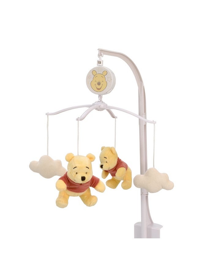 NoJo Disney Winnie The Pooh - Blustery Day Plush Clouds Musical Mobile - Image 1