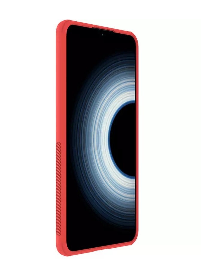 Nillkin Super Frosted Shield Pro Matte cover case for Xiaomi 12T/Xiaomi Redmi K50 Ultra (Red) - Image 5