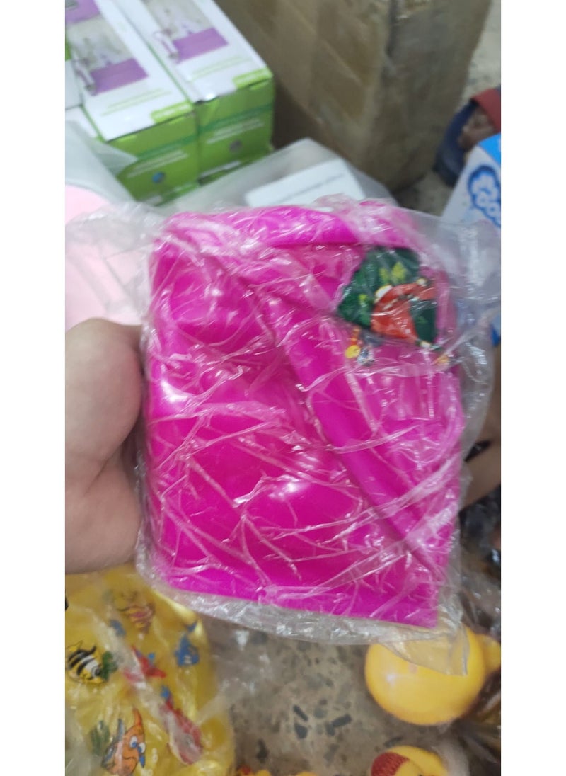 كرة القفز القابلة للنفخ للأطفال - لعبة تمرين ممتعة وملونة للعب النشط (أصفر، أحمر، أخضر، أزرق، بنفسجي، وردي، برتقالي)