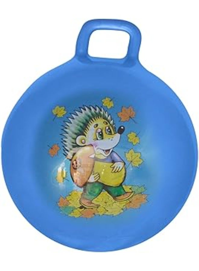 كرة القفز القابلة للنفخ للأطفال - لعبة تمرين ممتعة وملونة للعب النشط (أصفر، أحمر، أخضر، أزرق، بنفسجي، وردي، برتقالي) - Image 2