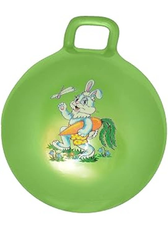 كرة القفز القابلة للنفخ للأطفال - لعبة تمرين ممتعة وملونة للعب النشط (أصفر، أحمر، أخضر، أزرق، بنفسجي، وردي، برتقالي) - Image 3