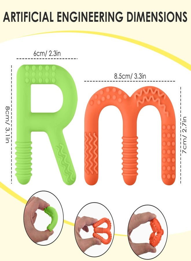 ERKOON Sensory Chew Toys for Autistic Children, 2 Pack Silicone Chewy Tube Oral Motor Tools for Sensory Kids with Autism, Biting, ADHD, SPD, Chewies with Special Needs, Teething Sticks Toys - Image 5