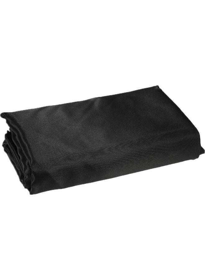 NIBEMINENT Well-made Soft Silk Fitted Sheet Cover Polyester Black 37.00 x 3.00 28.00cm - Image 3
