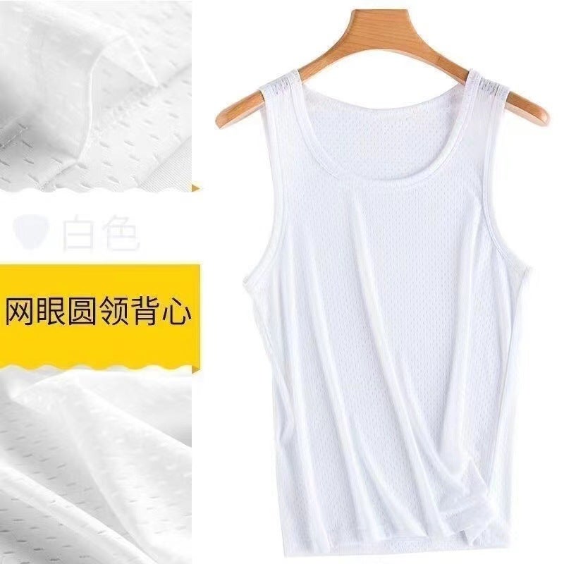 Men's Ice Silk Mesh Vest - Image 5