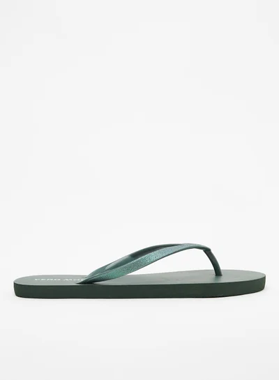VERO MODA Glitter Flip Flops