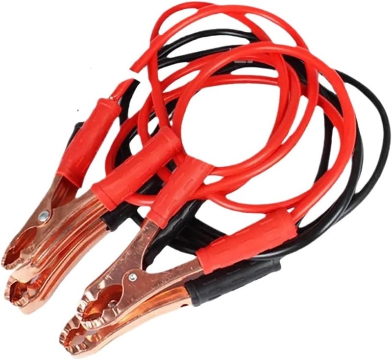 1.8 M 500A Car Battery Jump Cable Booster Cable Line Emergency Jump Starter Leads Van SUV Double-Ended with Clamps Clips A - Image 2