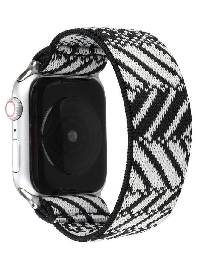 NIBEMINENT Replacement Watchband For Apple Watch Series 7 45mm/6 & SE 5 4 44mm/3 2 1 42mm Multicolour - Image 1