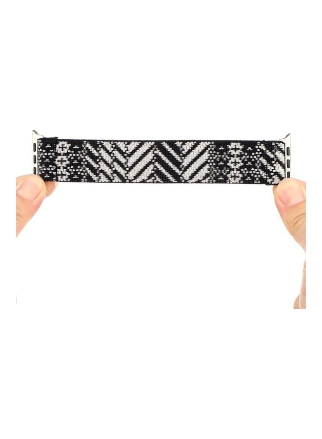 NIBEMINENT Replacement Watchband For Apple Watch Series 7 45mm/6 & SE 5 4 44mm/3 2 1 42mm Multicolour - Image 5