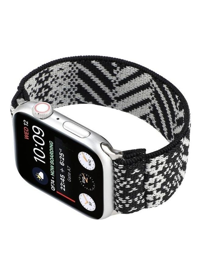 NIBEMINENT Replacement Watchband For Apple Watch Series 7 45mm/6 & SE 5 4 44mm/3 2 1 42mm Multicolour - Image 3