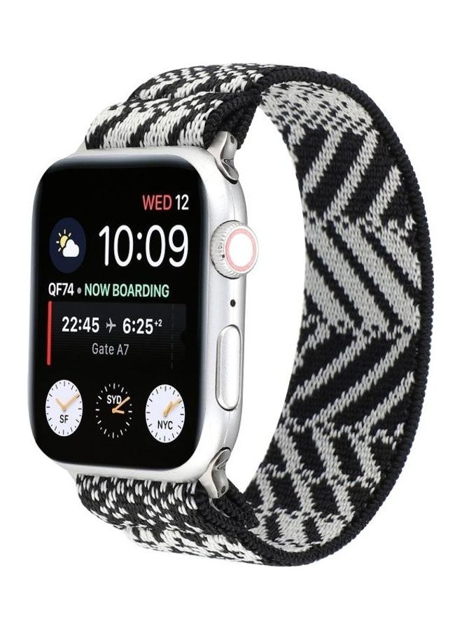 NIBEMINENT Replacement Watchband For Apple Watch Series 7 45mm/6 & SE 5 4 44mm/3 2 1 42mm Multicolour - Image 2