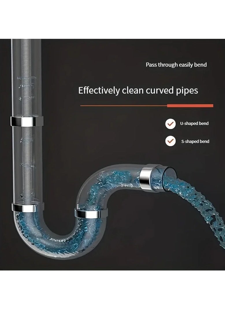 Pipe Unblocking Spring Sewer Toilet Floor Drain Unblocking Machine Accessories 1 Piece