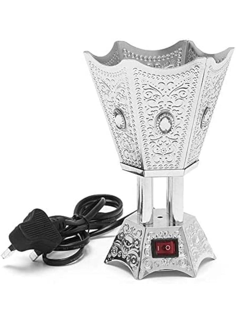 بخور مبخرة كهربائية مع حامل بخور عطري - Image 1