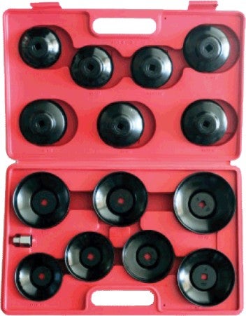 Nt Tools NTA1014 15 Piece Cap Type Filter Removal Set 