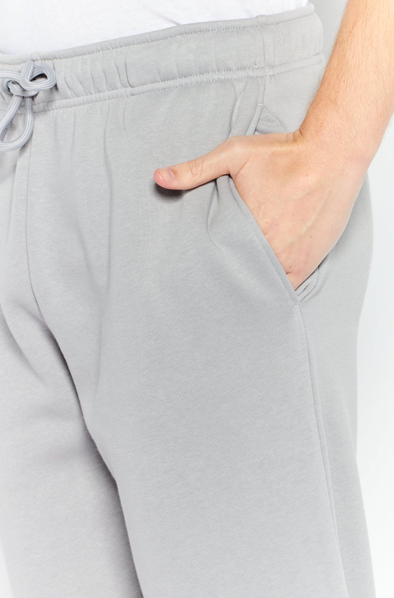 DKNY Sport سروال رياضي للرجال مع حبل سحب، فضي - Image 3