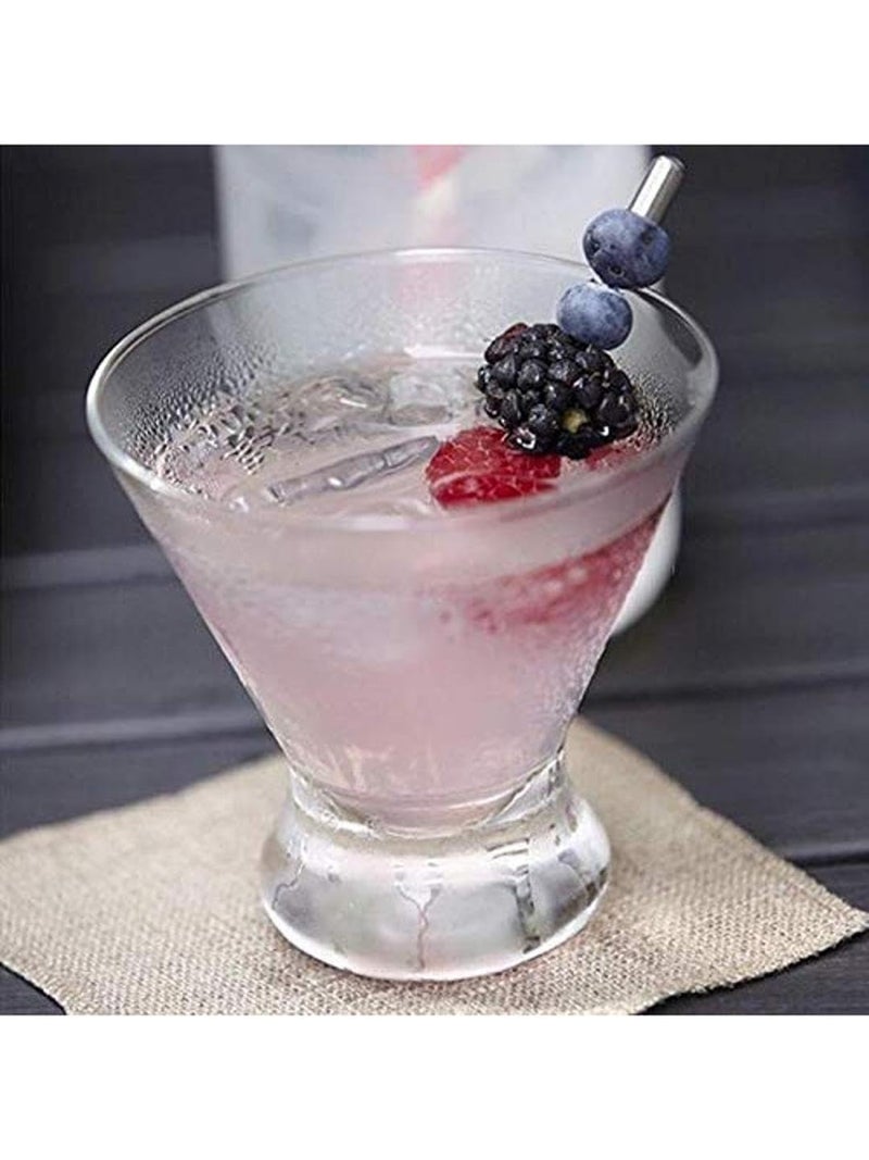 1st Time Stylish Ice Cream Bowl for Ice Cream, Dessert and Pudding, Clear, 100 Ml, Pack of 6, 10 X 10 X 8.5 CM- A32 - Image 5