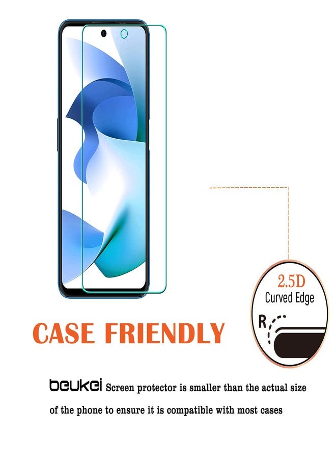 beukei (3 Pack) Compatible for BLU F91 5G (2022) / BLU G91S Screen Protector Tempered Glass,Touch Sensitive,Case Friendly, 9H Hardness - Image 4