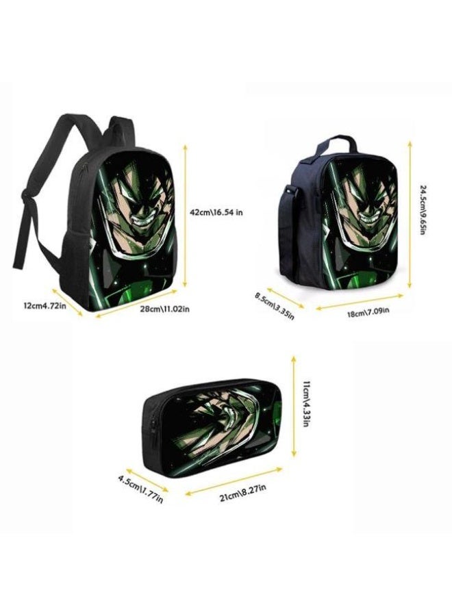 عام حقيبة ظهر مطبوعة عالمية مشتركة - مجموعة حقائب ظهر من ثلاث قطع (متوفرة للطلاب والأطفال والأصدقاء في النزهايات وتسلق الجبال وما إلى ذلك) - 92 - Image 3