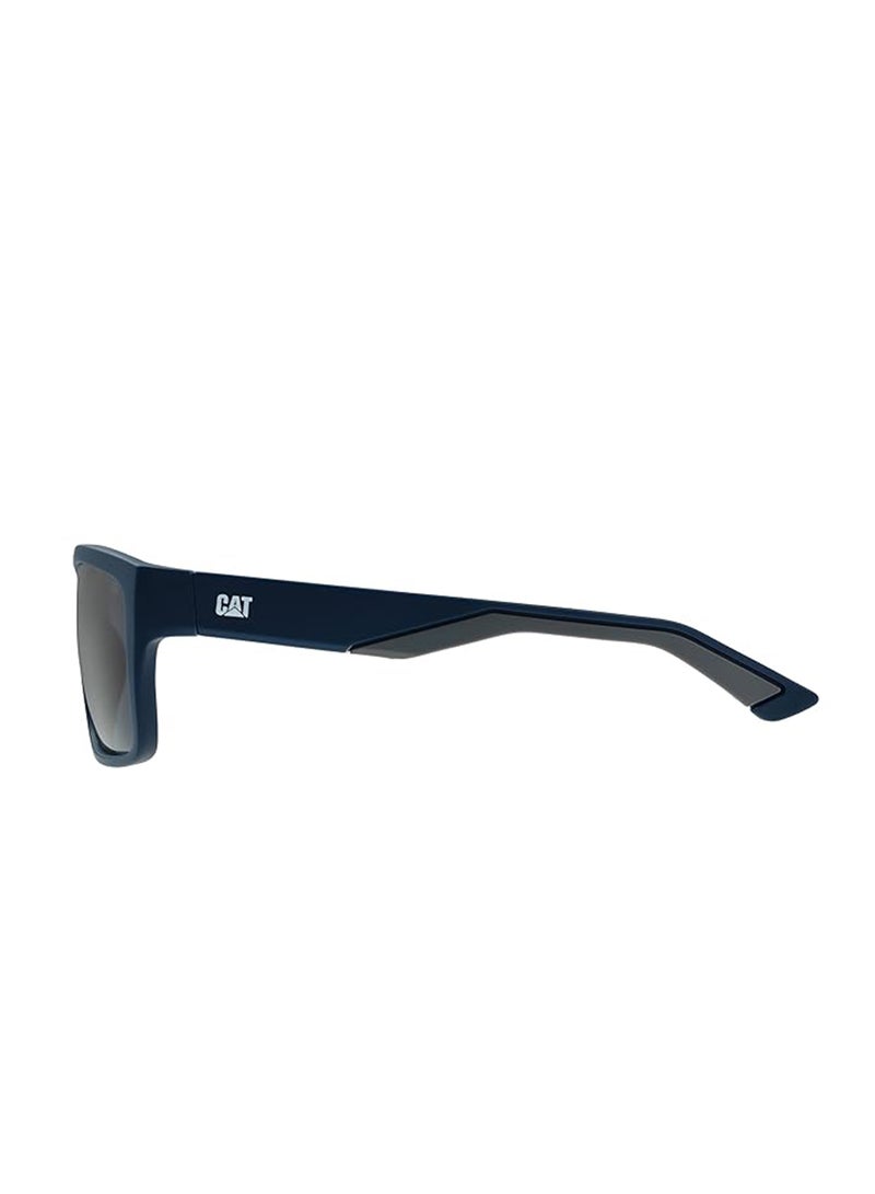 CAT Men CTS-8021 Polarized Square Front Sunglasses Blue 61 mm - Image 3