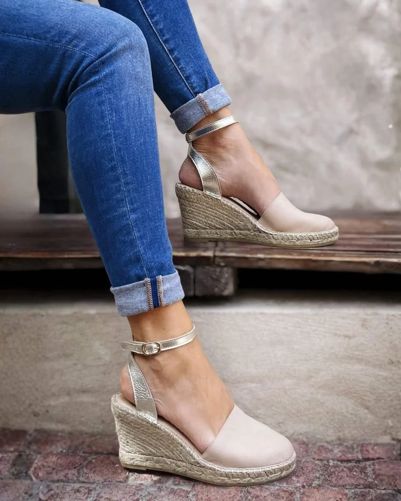 Shoeq  Carla Espadrille Wedge for Women | Best Price UAE